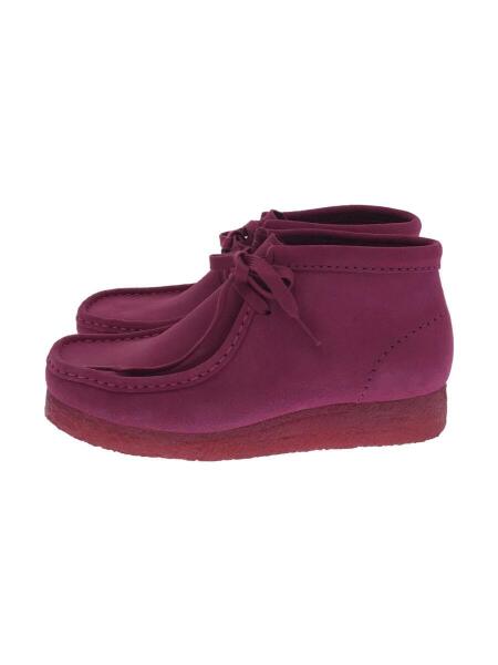 Clarks(クラークス) / ワラビーブーツ/23.5cm/PNK/スウェード/11826 
