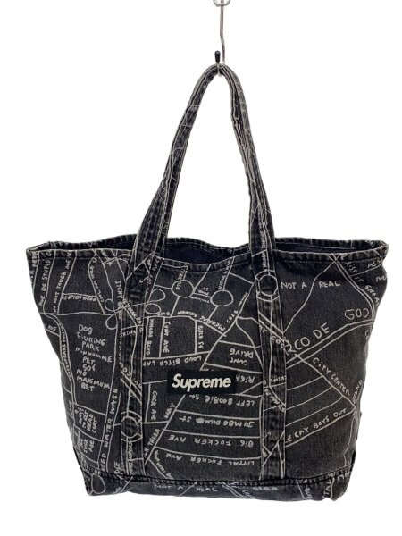Supreme(シュプリーム) / トートバッグ/コットン/GRY | 中古品の販売 