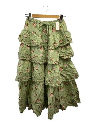 レトロ　ほぼ未使用　ピンクハウス ロングスカート S レア 中古・古着通販】PINK HOUSE (ピンクハウス) ロングティアードスカート