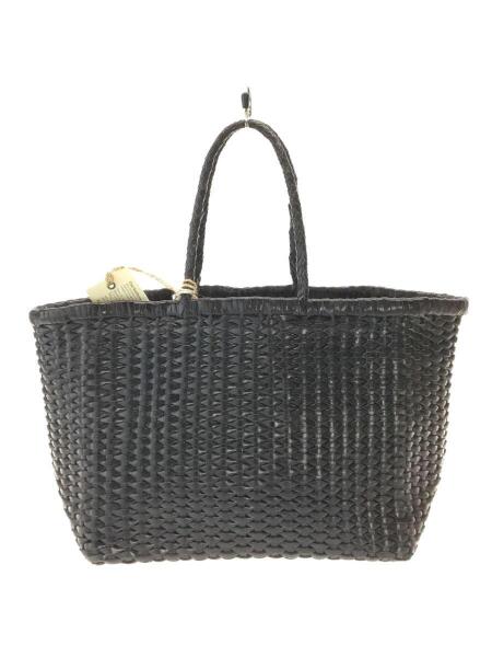 DRAGON(ドラゴン) / B WEAVE SMALL DARK BROWN/ハンドバッグ/レザー 
