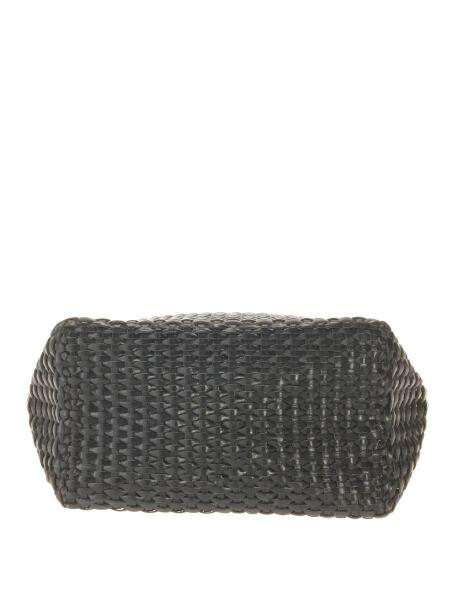 DRAGON(ドラゴン) / B WEAVE SMALL DARK BROWN/ハンドバッグ/レザー 