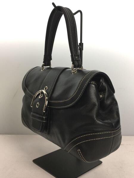 COACH(コーチ) / ハンドバッグ/レザー/ブラック/9743/コーチ | 中古品 
