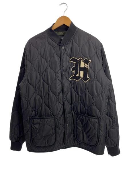 ハイドロゲン　HYDROGEN　キルティング　　ジャケット　Sサイズ HYDROGEN（ハイドロゲン）ダウンジャケット⁄ダウンベスト 黒 サイズ:S