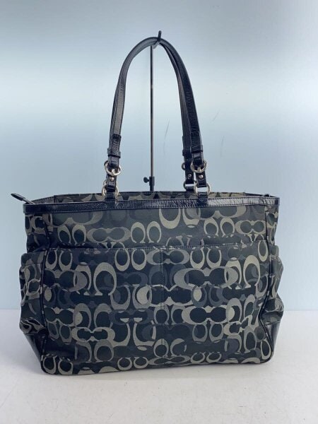 COACH(コーチ) / トートバッグ/キャンバス/BLK/総柄/L1049-F16176 COACH(コーチ) / トートバッグ/キャンバス/BLK/総柄/L1049-F16176