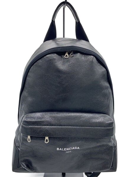 バレンシアガ　レザーリュック　正規品 BALENCIAGA(バレンシアガ) / リュック/レザー/BLK/409010 1000 D