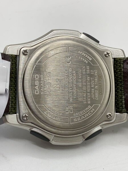 中古！ソーラー電波時計 3本セット CASIO(カシオ) ⁄ ソーラー電波時計⁄デジアナ⁄WVA-M630B-3AJF⁄⁄ | 中古