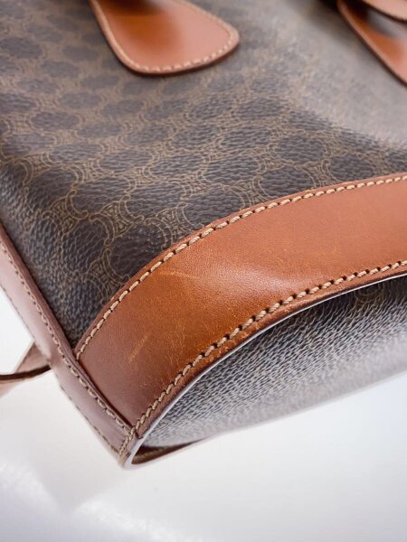 CELINE(セリーヌ) / マカダム柄/トートバッグ/PVC/BRW/総柄/DM00/1