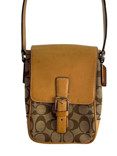 COACH(コーチ) / ショルダーバッグ/キャンバス/CML/総柄/ポシェット 