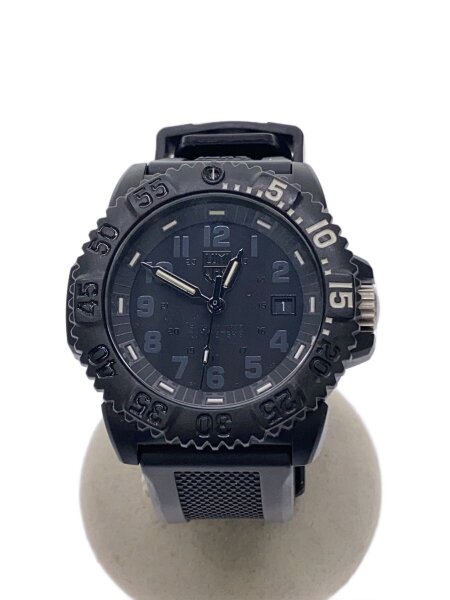 LUMINOX(ルミノックス) / クォーツ腕時計/アナログ/ラバー/BLK/BLK 