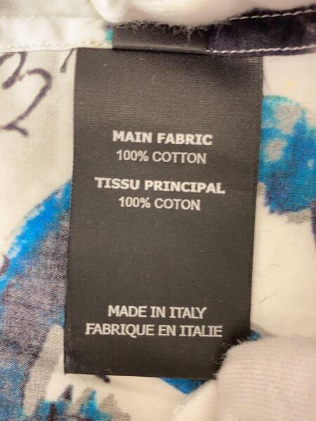 VETEMENTS(ヴェトモン) / 長袖シャツ/XS/コットン/ホワイト/総柄