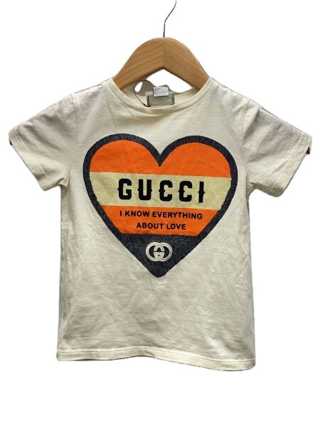 GUCCI ハート型ロゴ Tシャツ サイズ8