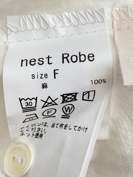 nest Robe(ネストローブ) / リネン近江晒ドロストシャツ/長袖シャツ