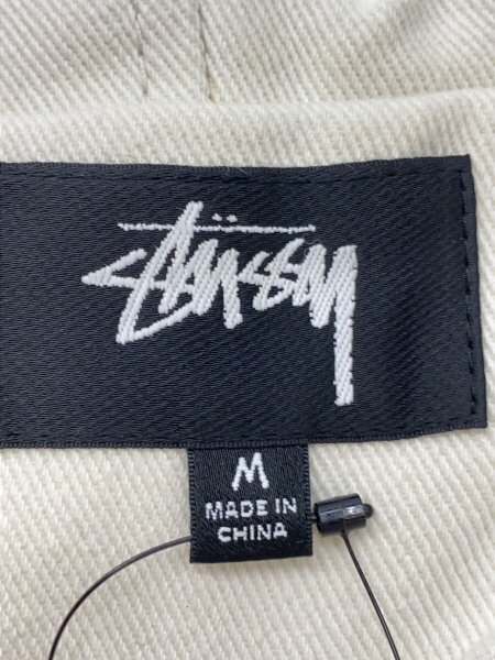 STUSSY(ステューシー) / ジャケット/M/コットン/WHT/無地/115567 