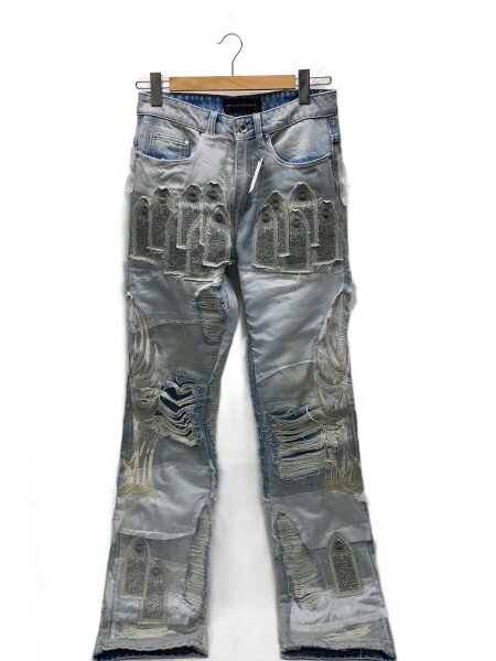 WHO DECIDES WAR(フーディサイズウォー) / wdw winged organza denim 