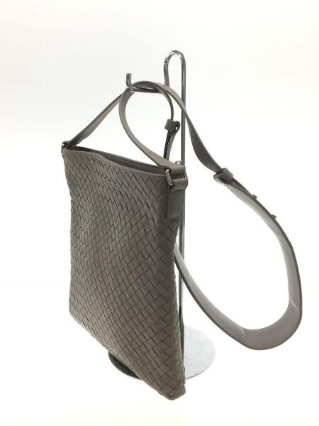 ボッテガヴェネタ ショルダーバッグ クロスボディバッグ グレー 【公式