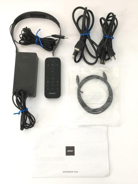 BOSE(ボーズ) / スピーカー/424096/SOUNDBAR500/ブラック/付属品有 