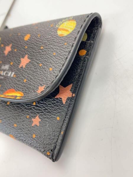 COACH(コーチ) / カードケース/レザー/ブラック/レディース/F29408 