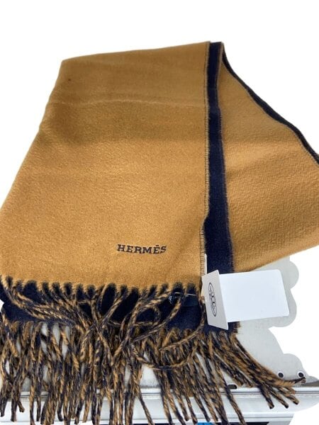 HERMES(エルメス) / マフラー/カシミア/CML/無地/レディース | 中古品 