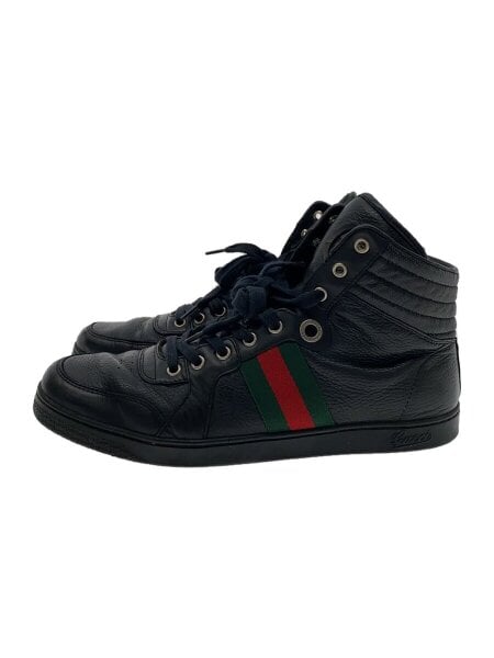 GUCCI(グッチ) / ハイカットスニーカー/28.5cm/BLK/221825 | 中古品の 