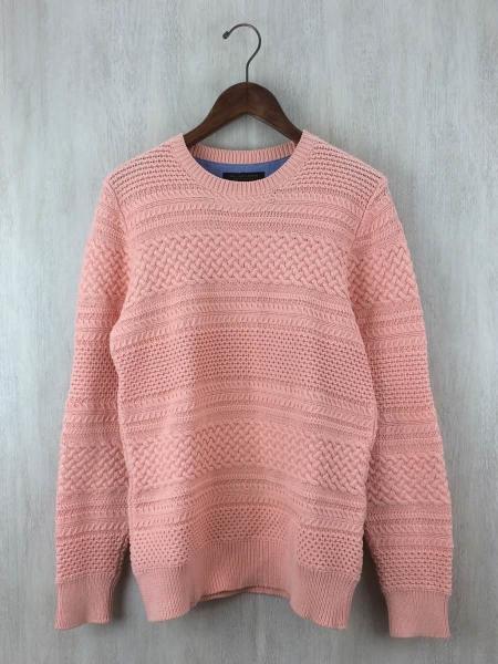Mr.GENTLEMAN(ミスタージェントルマン) / 14ss ボーダーケーブルニット 