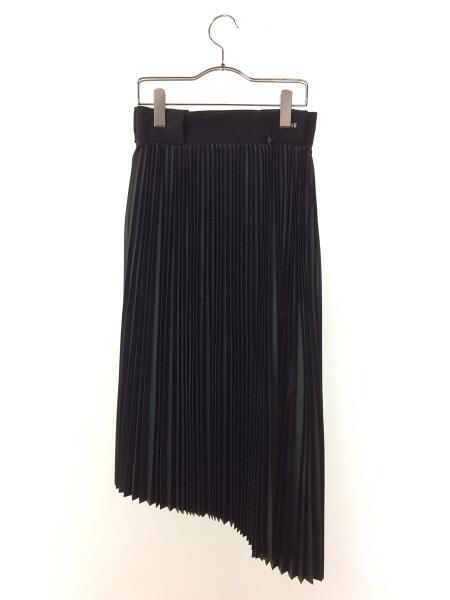 NORTHFACE ロングスカート 黒 HYKE ノースフェイス アシンメトリー