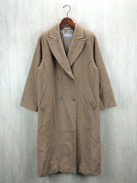 WEEKENOMax Maraカシミア100%ダブルロングコート38 イタリア製 WEEKENOMax Maraカシミア100%ダブルロングコート38 イタリア製