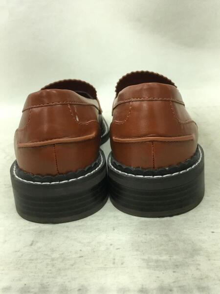 CHARLES & KEITH ブラウン ローファー CHARLES&KEITH ブラウン レザー 