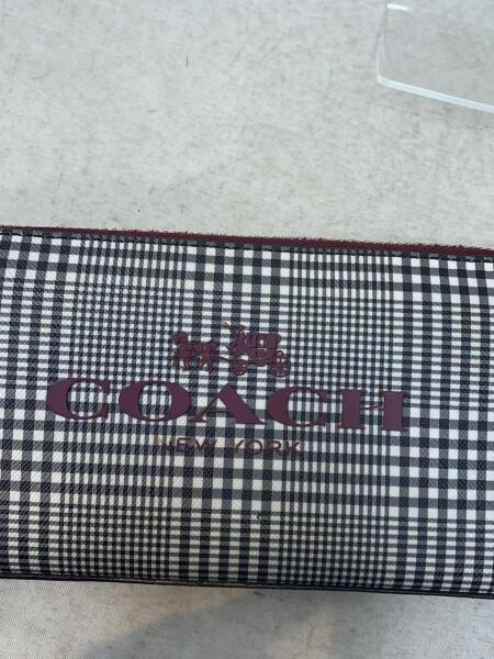 八5938【未使用品】COACH コーチ　長財布 楽天市場】【COACH】 コーチ 馬車ロゴ レザー 長財布 ロング