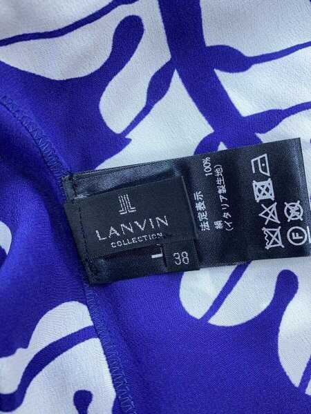 LANVIN COLLECTION(ランバンコレクション) / タグ付き/半袖ブラウス/38 