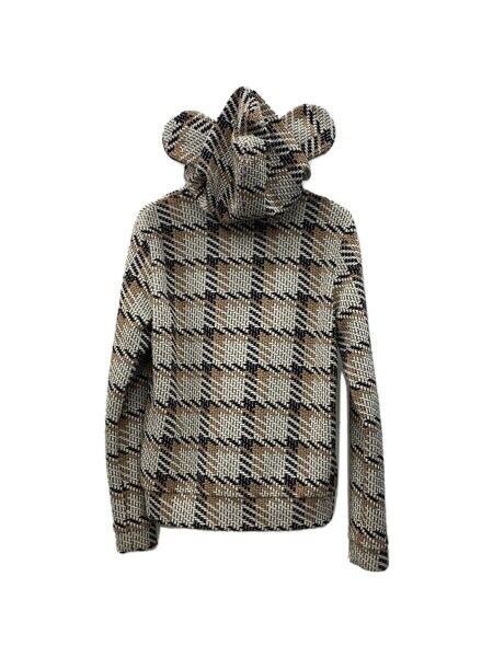 その他ブランド(ソノタブランド) / ORIMI/QUILLT JACQUAD BEAR HOODIE 