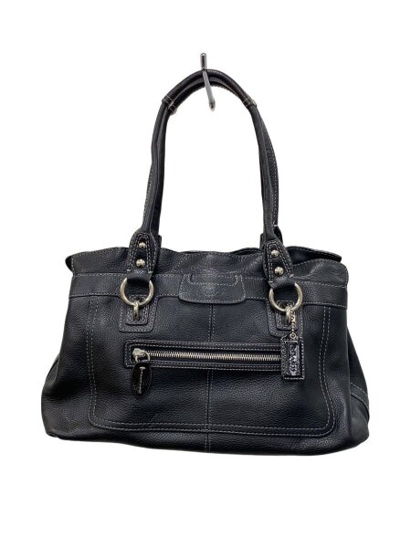 COACH(コーチ) / トートバッグ/レザー/BLK/無地/J1085-F14686 | 中古品 
