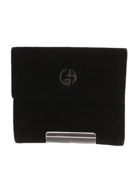 GIORGIO ARMANI(ジョルジオアルマーニ) / 3つ折り財布/スウェード/BLK 