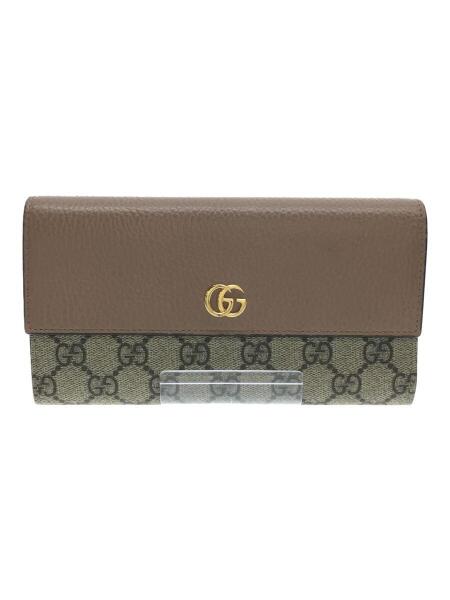 GUCCI(グッチ) / 長財布/PVC/BEG/総柄/レディース/456116・493075 