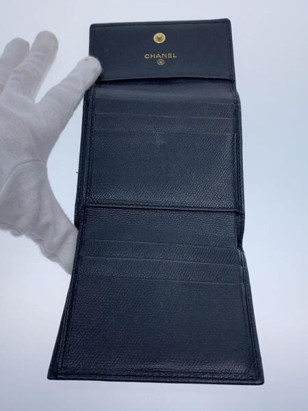 【中古】CHANEL シャネル Wホック 二つ折り財布 ブラック ココマーク 楽天市場】シャネル wホック 二つ折り財布 キャビアスキン