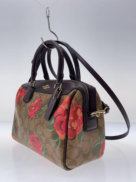 COACH(コーチ) / ショルダーバッグ/PVC/BRW/花柄/F39962 | 中古品の