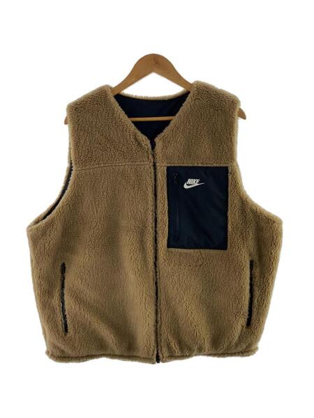 NIKE(ナイキ) / リバーシブルフリースベスト/XXL/ポリエステル/BRW 