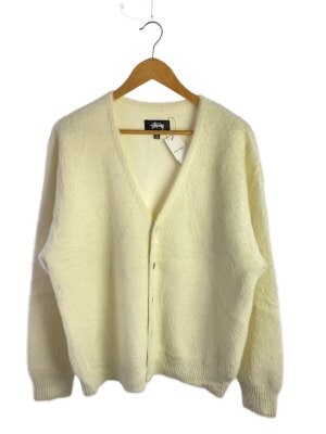 STUSSY(ステューシー) / カーディガン(厚手)/M/アクリル/WHT
