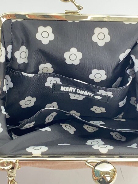 MARY QUANT(マリークワント) / がま口ショルダーバッグ/ファー/BRW 