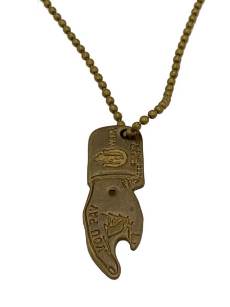 HYSTERIC GLAMOUR(ヒステリックグラマー) / YOU PAYネックレス/--/GLD 