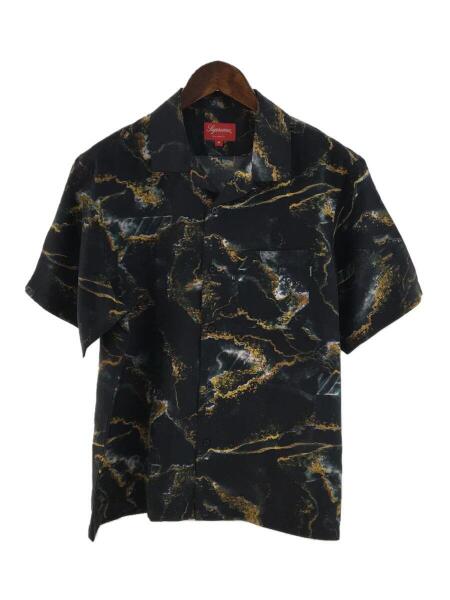 Supreme(シュプリーム) / 20AW/MARBLE SILK S/S SHIRT/M/シルク 