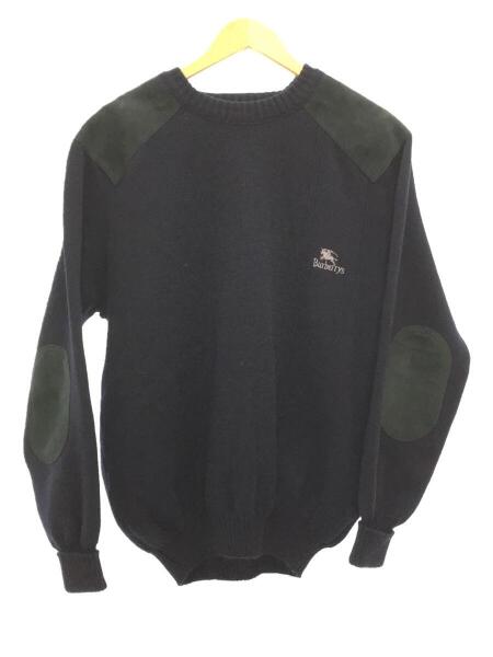 BURBERRYS(バーバリーズ) / エルボーパッチ/セーター(厚手)/XL/ウール 