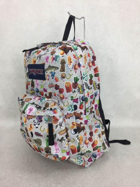JANSPORT(ジャンスポーツ) / リュック/キャンバス/マルチカラー/総柄 