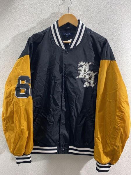SUGGESTION(サジェッション) / スタジャン/L/ナイロン/BLK | 古着の 
