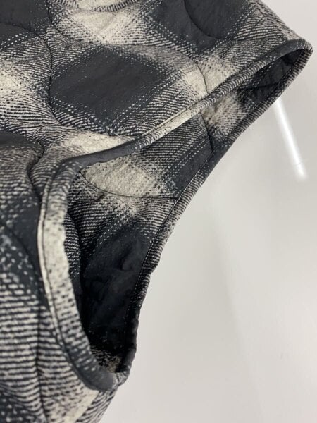 STUSSY(ステューシー) / キルティングベスト/M/ナイロン/GRY | 古着の