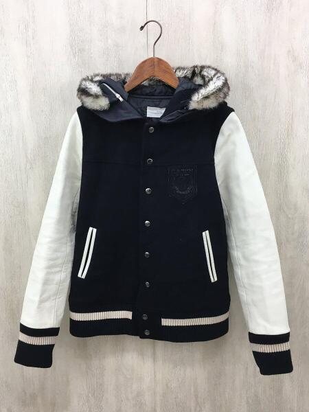 Sise(シセ) / フードスタジアムジャンバー/ウール/BLK/SOU-12FW-JK010 