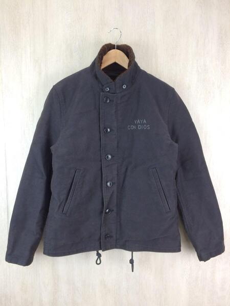 COOTIE(クーティー) / デッキジャケット/XL/コットン/BLK/無地 | 古着 