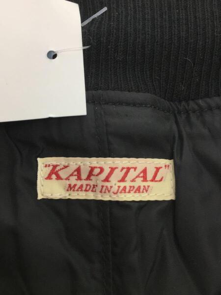 KAPITAL(キャピタル) / ナイロンキルティングオフショルダーロンT/1 