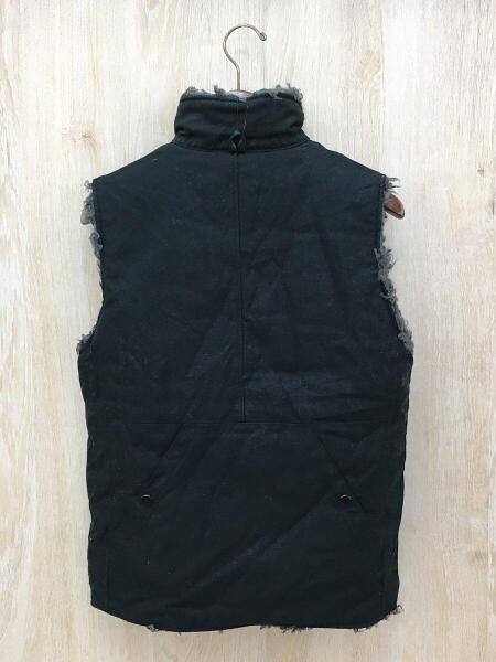SEVESKIG(セヴシグ) / REVERSIBLE BOA VEST/レザーポケット/S 