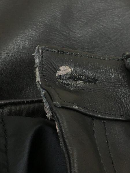 B.B.H ビービーエイチ COW SKIN カウスキン ライディング レザーパンツ サイズ タグ表記33  (ビービーエイチクロッシング) Straight cow leather