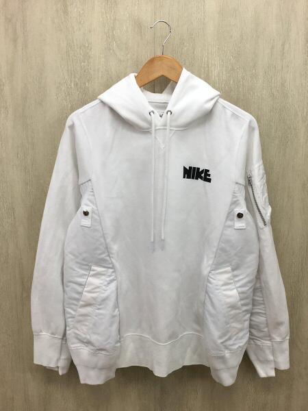 sacai(サカイ) / 20AW/×NIKE/NRG HOODIE WHITE/S/コットン 